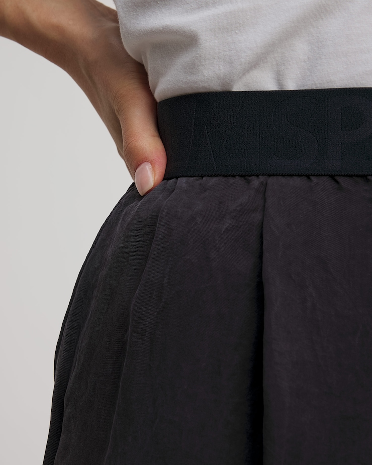 Pantaloni blu scuro in viscosa da donna Sportalm