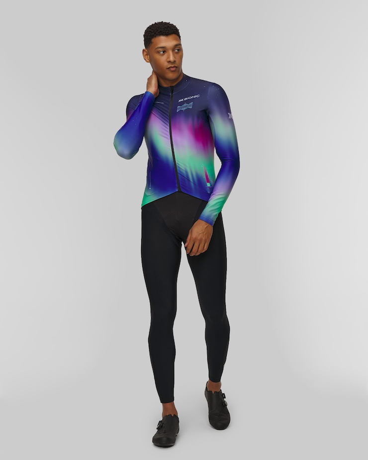 X-Bionic Corefusion Ride Warm Jersey LS Radsport-Longsleeve für Herren
