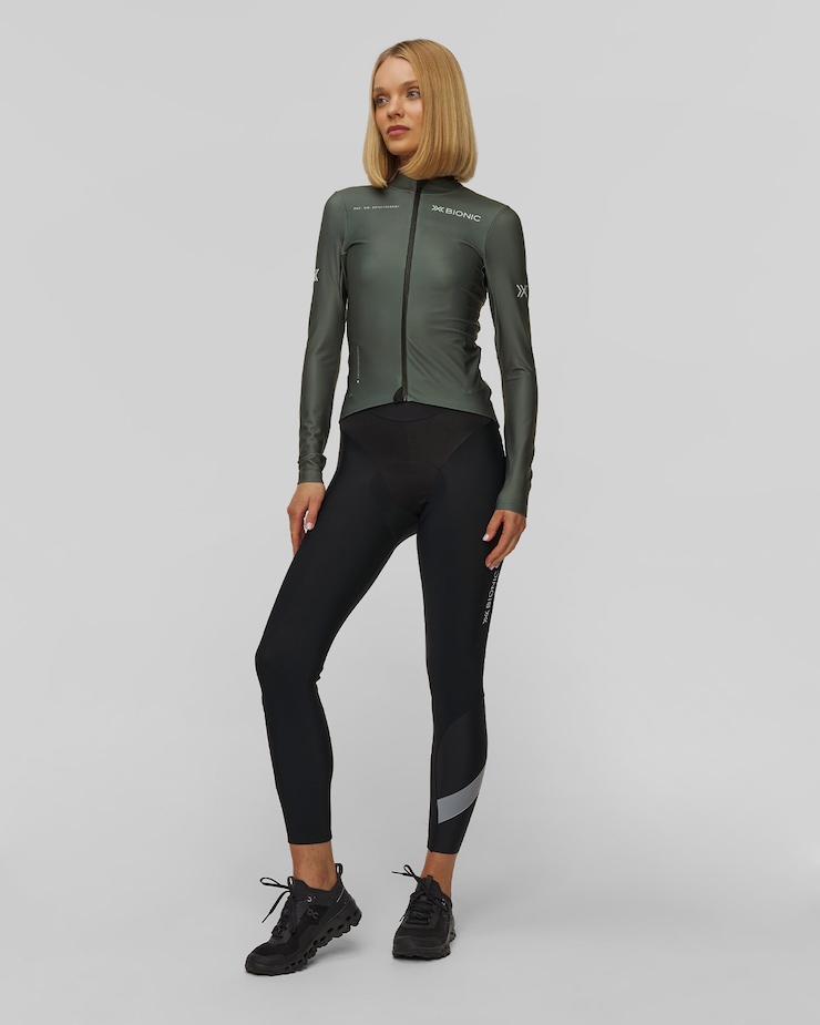 X-Bionic Corefusion Ride Warm Jersey LS Radsport-Longsleeve für Damen
