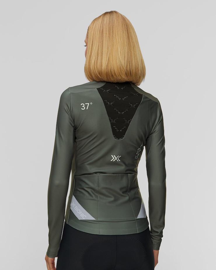 X-Bionic Corefusion Ride Warm Jersey LS Radsport-Longsleeve für Damen