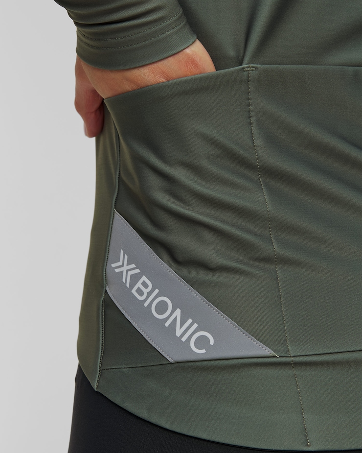 X-Bionic Corefusion Ride Warm Jersey LS Radsport-Longsleeve für Damen