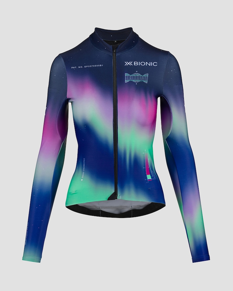 X-Bionic Corefusion Ride Warm Jersey LS Radsport-Longsleeve für Damen
