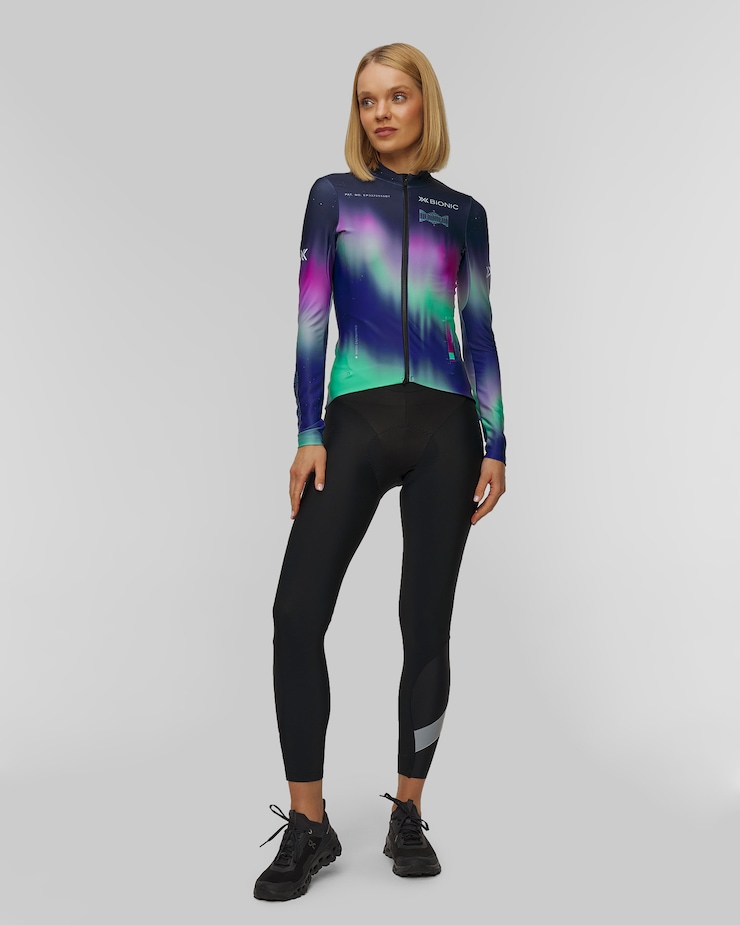 X-Bionic Corefusion Ride Warm Jersey LS Radsport-Longsleeve für Damen