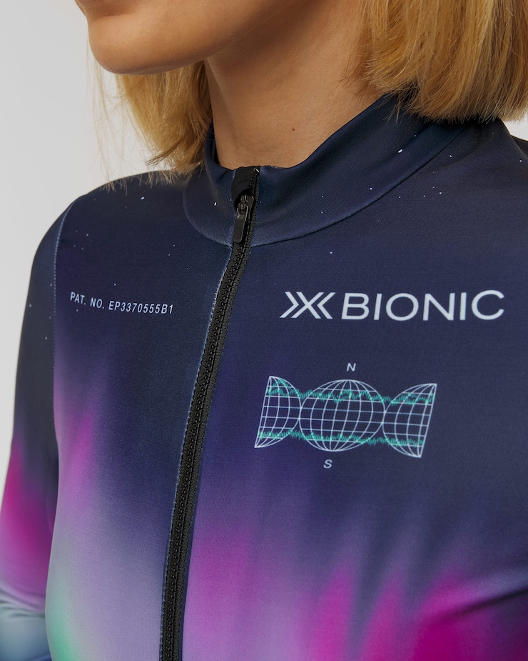 X-Bionic Corefusion Ride Warm Jersey LS Radsport-Longsleeve für Damen