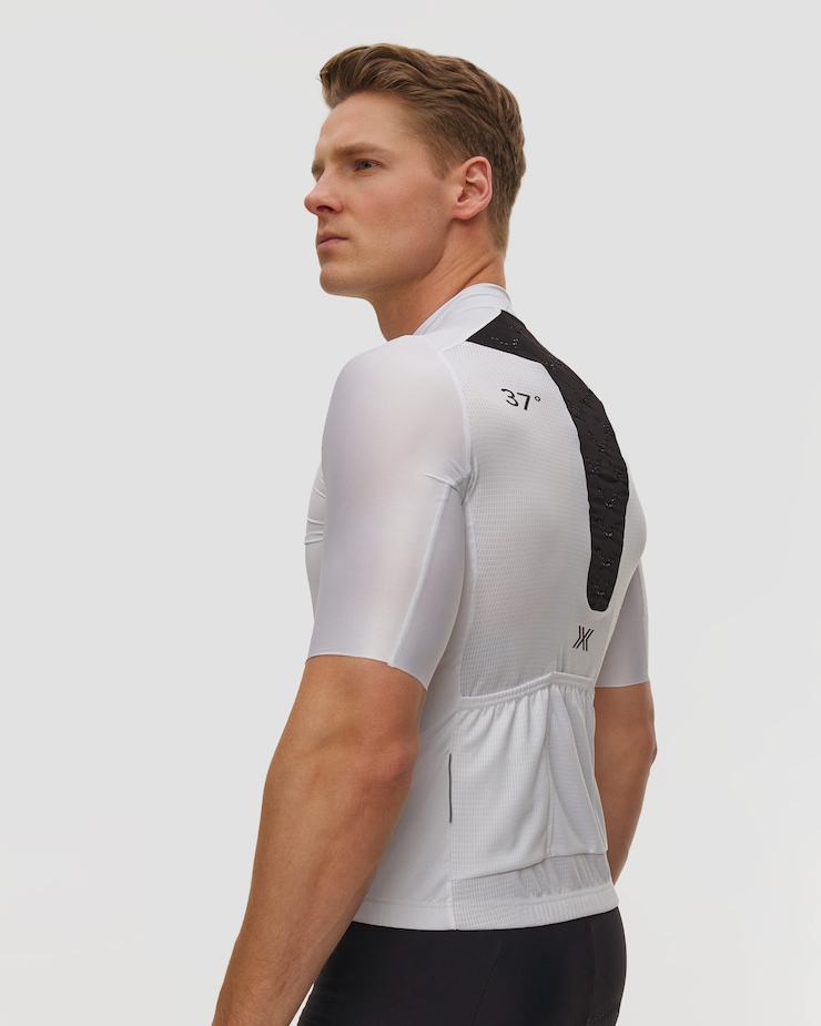 X-Bionic Corefusion Ride Jersey SS Fahrradtrikot für Herren in Weiß