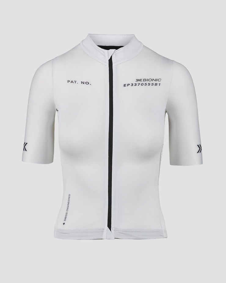 X-Bionic Corefusion Ride Jersey SS Fahrradtrikot für Damen in Weiß