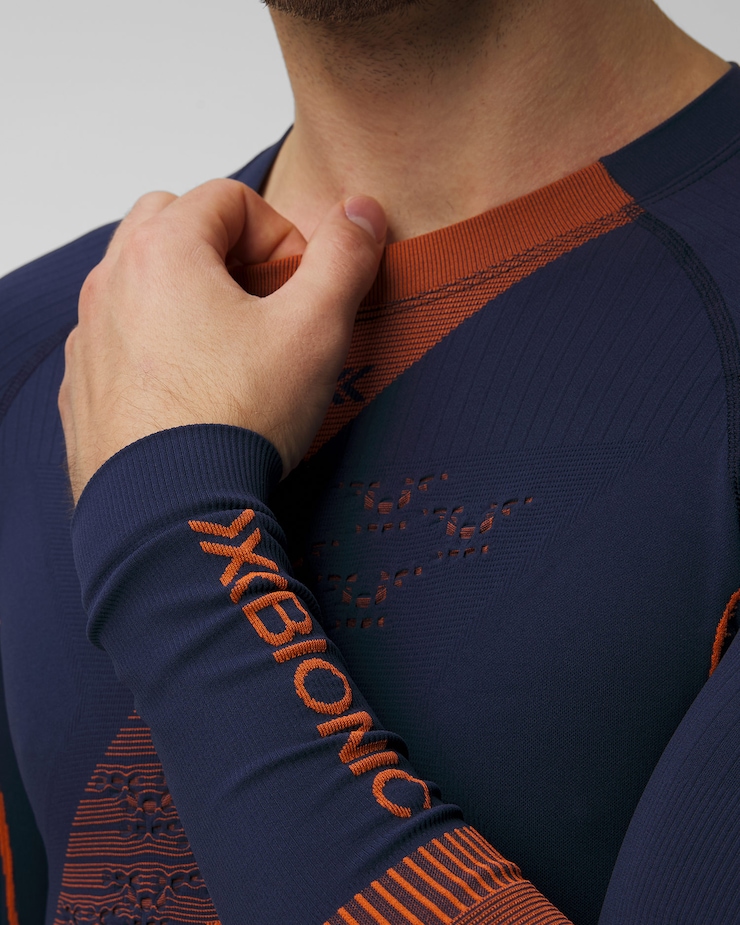 Longsleeve thermoactif pour hommes X-Bionic Energy Accumulator Light Shirt LS