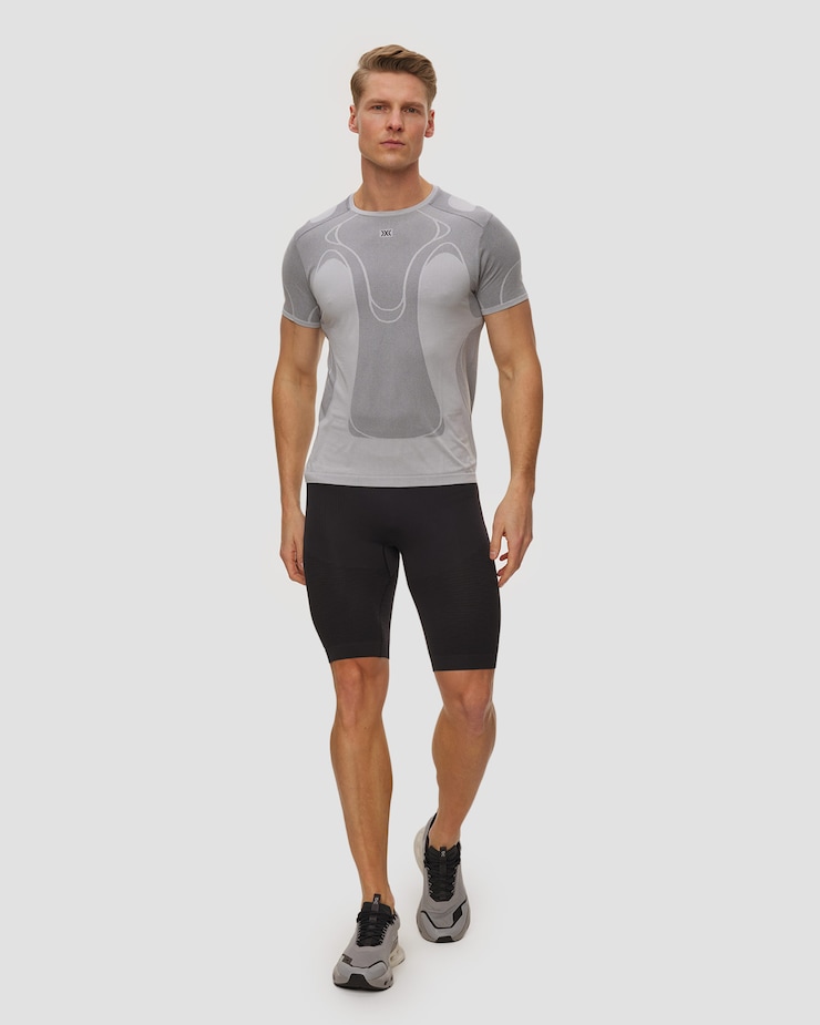 X-Bionic Effektor Tights Laufshorts für Herren in Schwarz