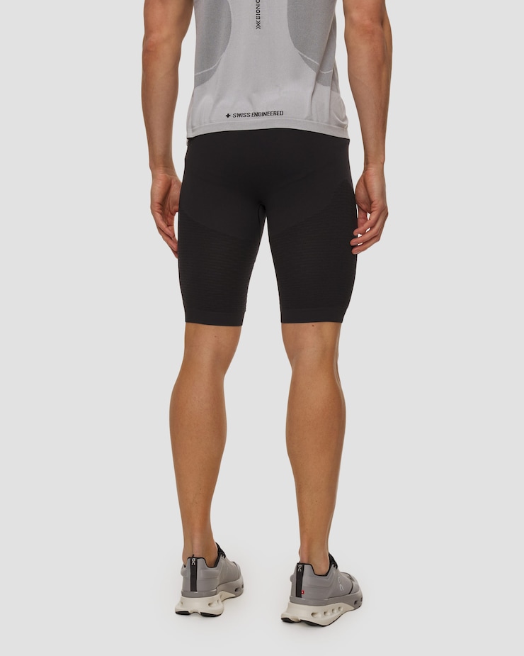 X-Bionic Effektor Tights Laufshorts für Herren in Schwarz