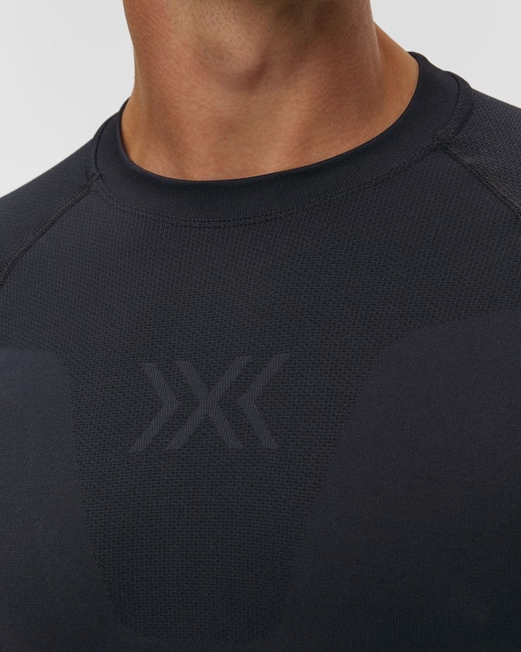 Pánske termo tričko s dlhým rukávom X-Bionic X-Ential Baselayer LS čierne