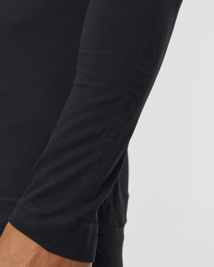 Pánske termo tričko s dlhým rukávom X-Bionic X-Ential Baselayer LS čierne
