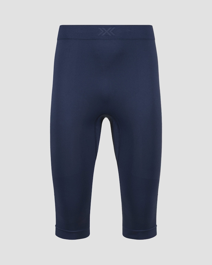 Pánske 3/4 termo legíny X-Bionic X-Ential Long Tights tmavomodré