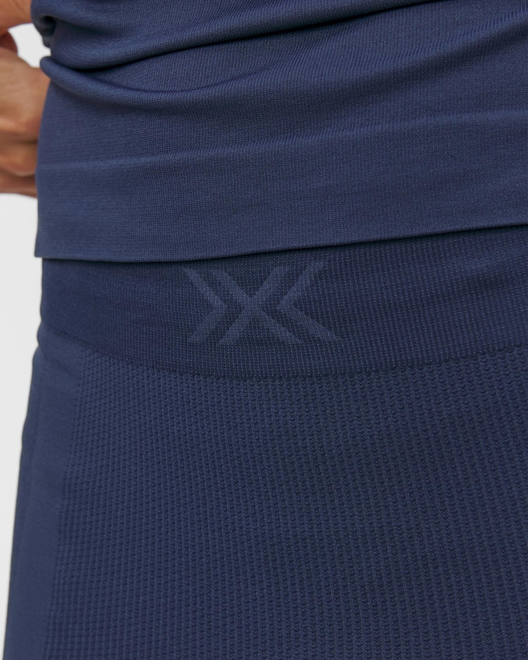 Pánske 3/4 termo legíny X-Bionic X-Ential Long Tights tmavomodré