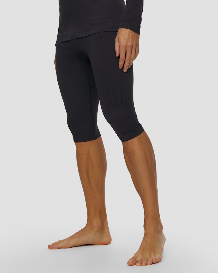 Pánske 3/4 termo legíny X-Bionic X-Ential Long Tights čierne