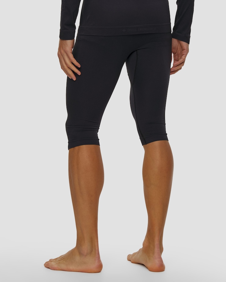 Pánske 3/4 termo legíny X-Bionic X-Ential Long Tights čierne