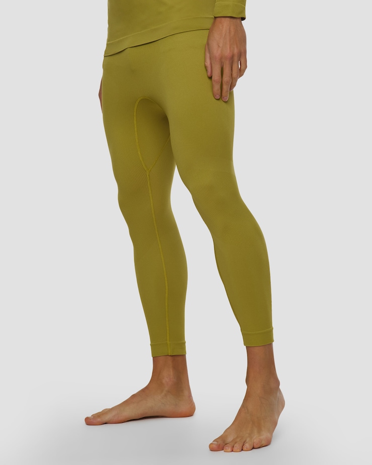 Leggings thermiques pour hommes X-Bionic X-Ential Long Tights verts