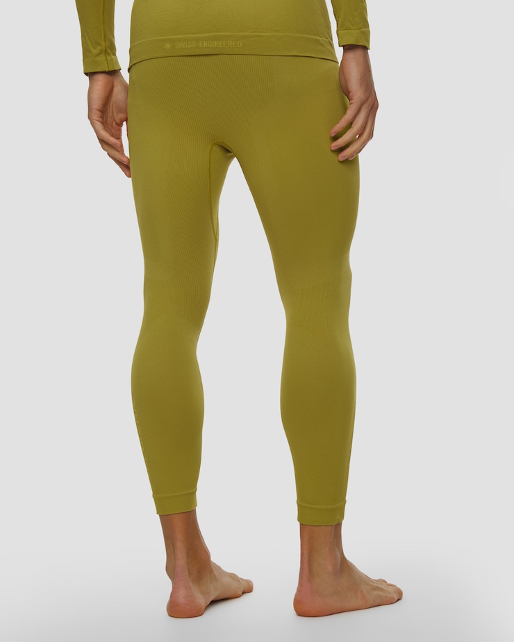 Leggings thermiques pour hommes X-Bionic X-Ential Long Tights verts
