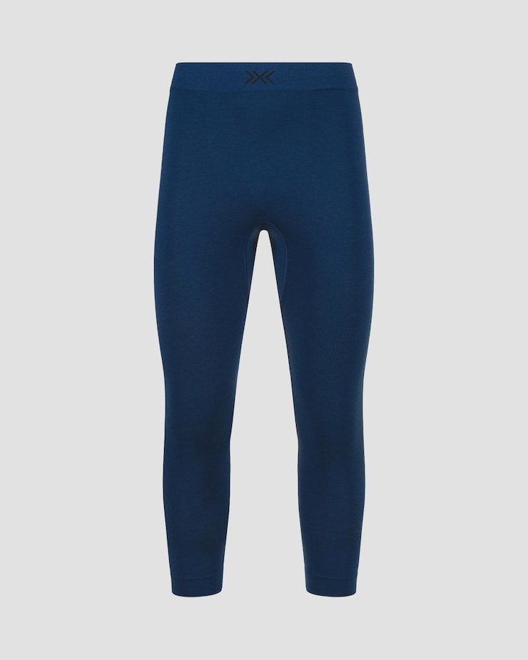X-Bionic Mightywool Light Pants Thermoaktive Herren-Leggings in Dunkelblau