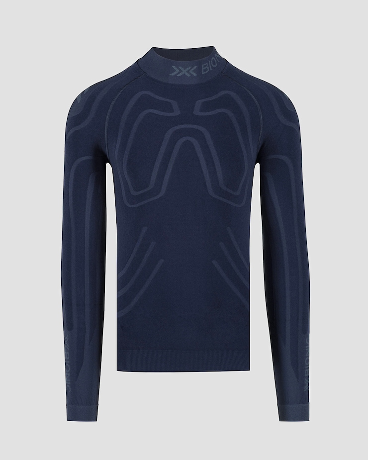 X-Bionic Heatloop Shirt LS Thermoaktives Langarmshirt für Herren in Marineblau