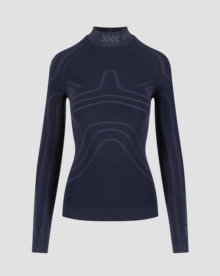 X-Bionic Heatloop Shirt LS  Thermoaktives Langarmshirt für Damen in Dunkelblau