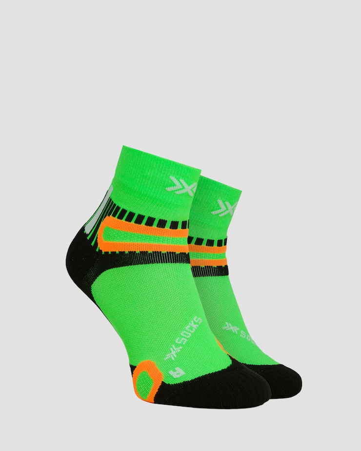 Chaussettes de trekking X-Socks Hike Discover Ankle, Couleur: Zielony