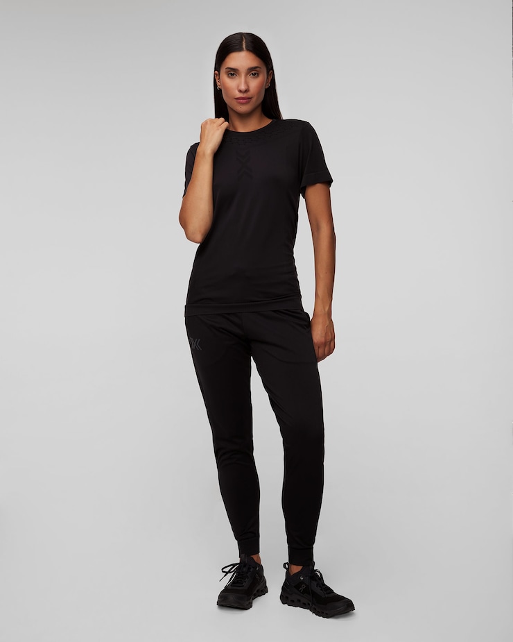 Maglietta a maniche corte nera da donna X-Bionic X-Ential Shirt SS