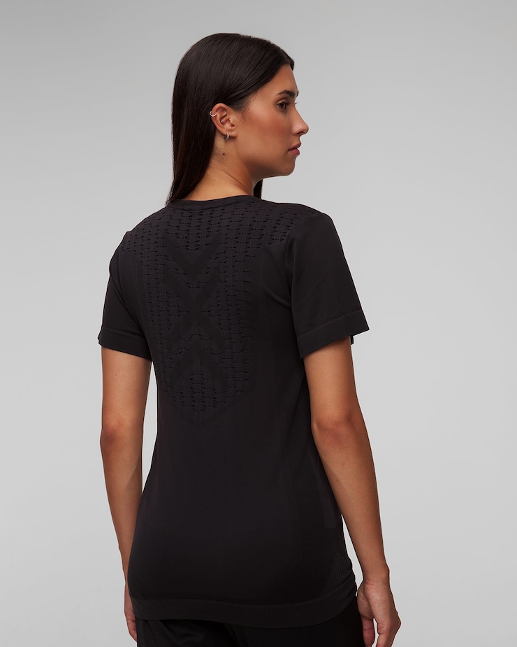 Maglietta a maniche corte nera da donna X-Bionic X-Ential Shirt SS