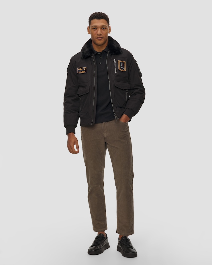 Ocieplana kurtka pilotka Aeronautica Militare