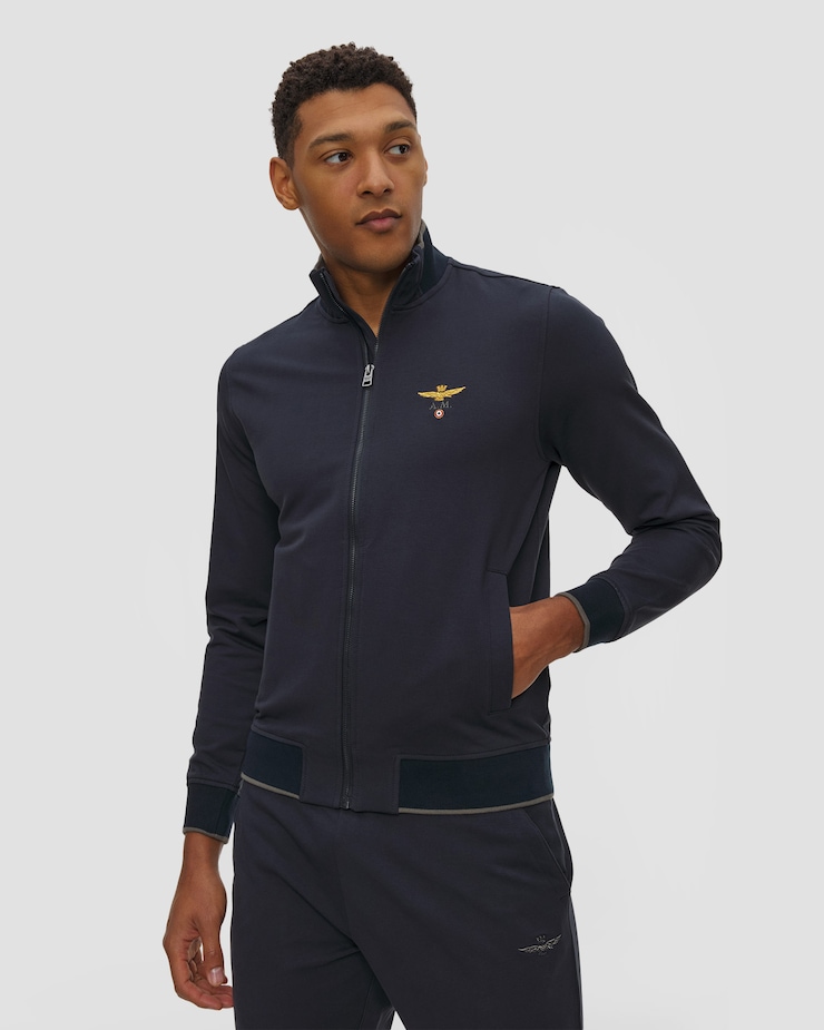 Granatowa bluza męska Aeronautica Militare