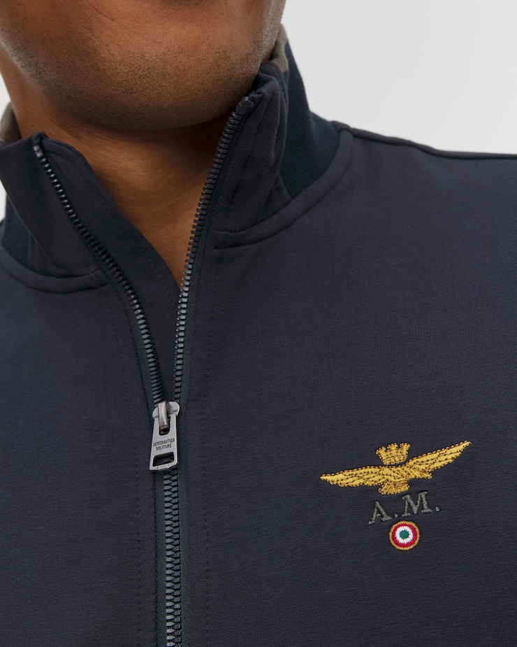 Granatowa bluza męska Aeronautica Militare
