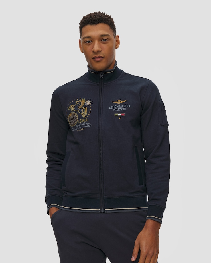 Granatowa bluza męska Aeronautica Militare