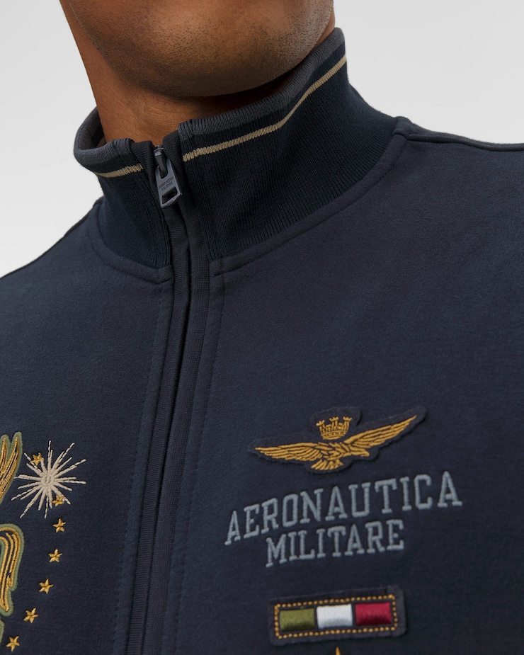 Granatowa bluza męska Aeronautica Militare