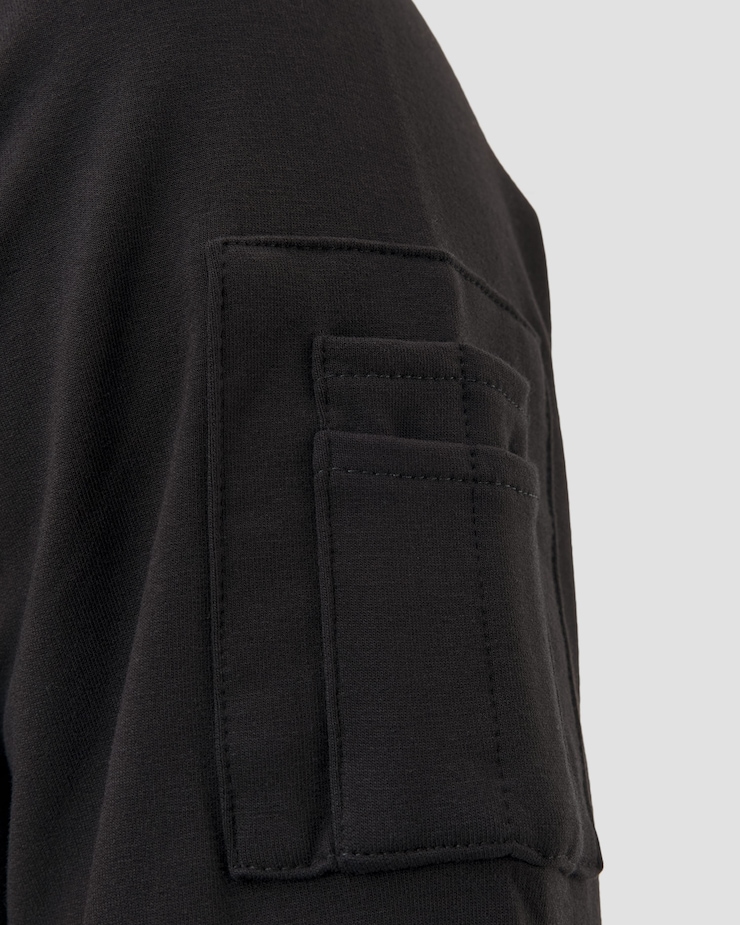 Czarna bluza męska Aeronautica Militare
