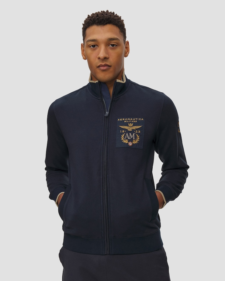Bluza męska na zamek Aeronautica Militare