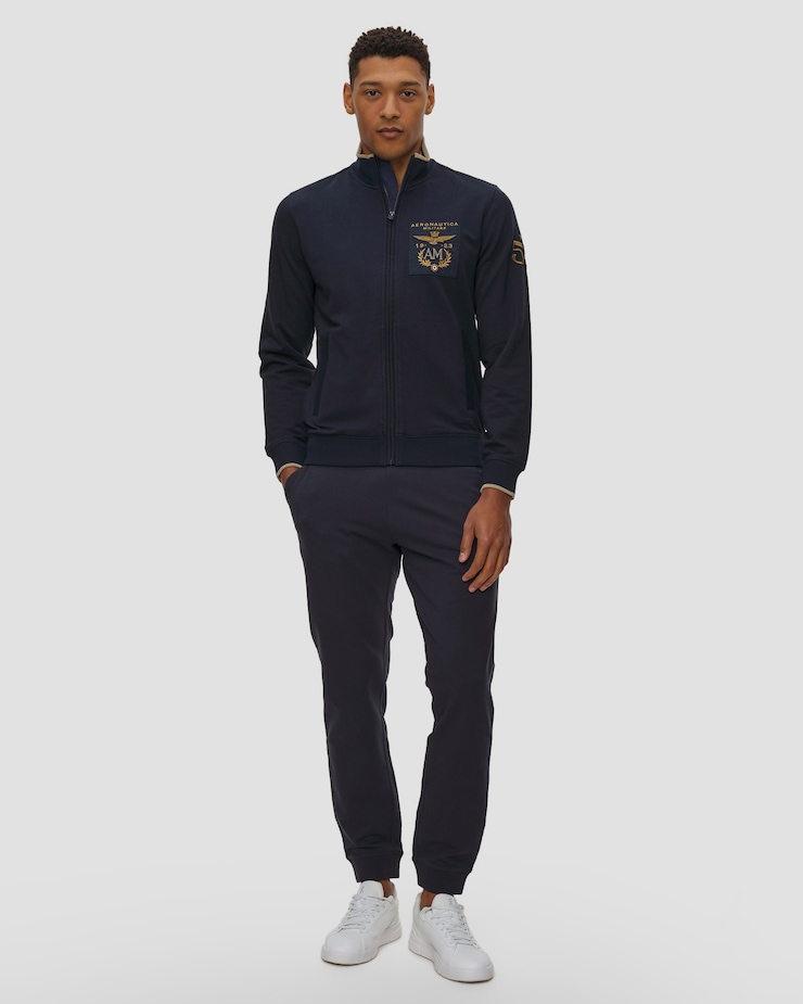 Bluza męska na zamek Aeronautica Militare
