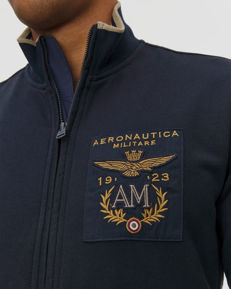 Bluza męska na zamek Aeronautica Militare