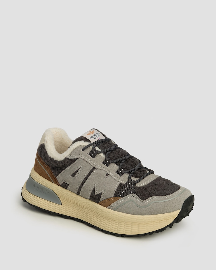 Aeronautica Militare Damen-Sneaker, Farbe/Muster: Multikolor,Szary