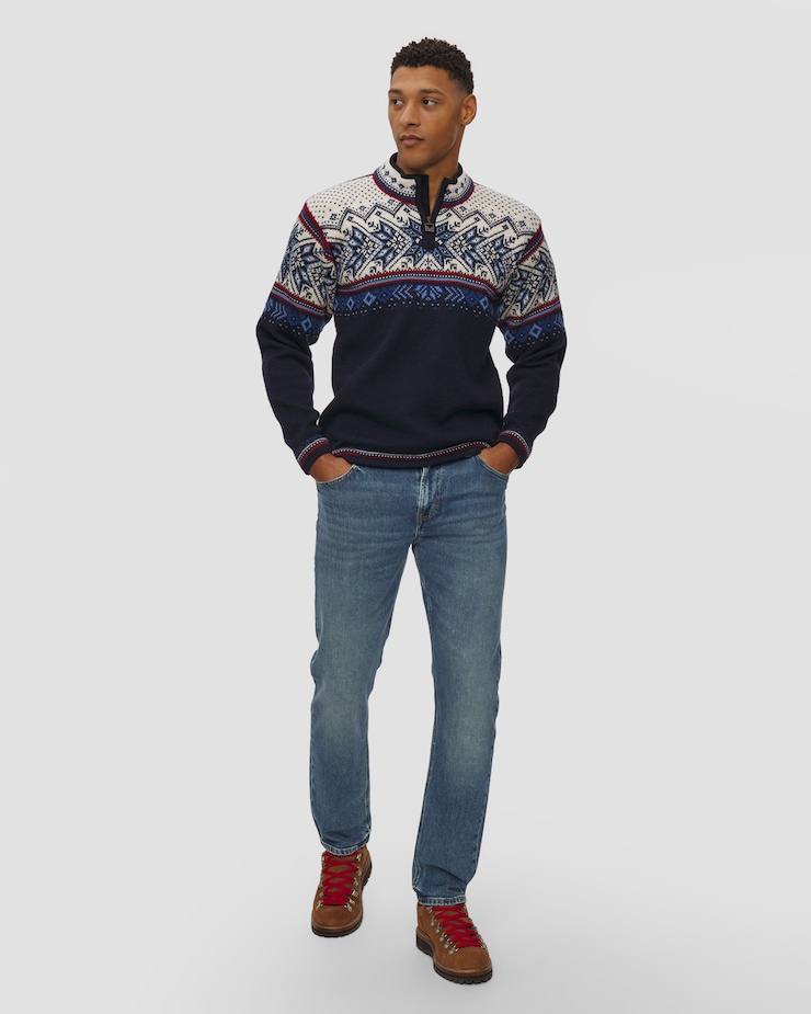 Męski sweter z norweskiej wełny Vail Dale of Norway