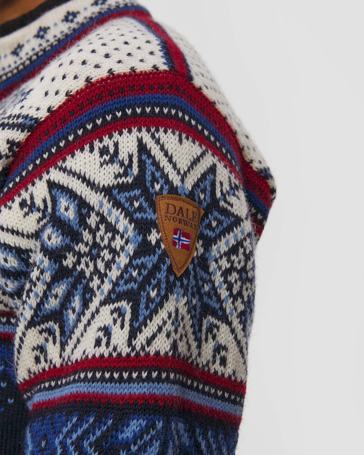 Męski sweter z norweskiej wełny Vail Dale of Norway