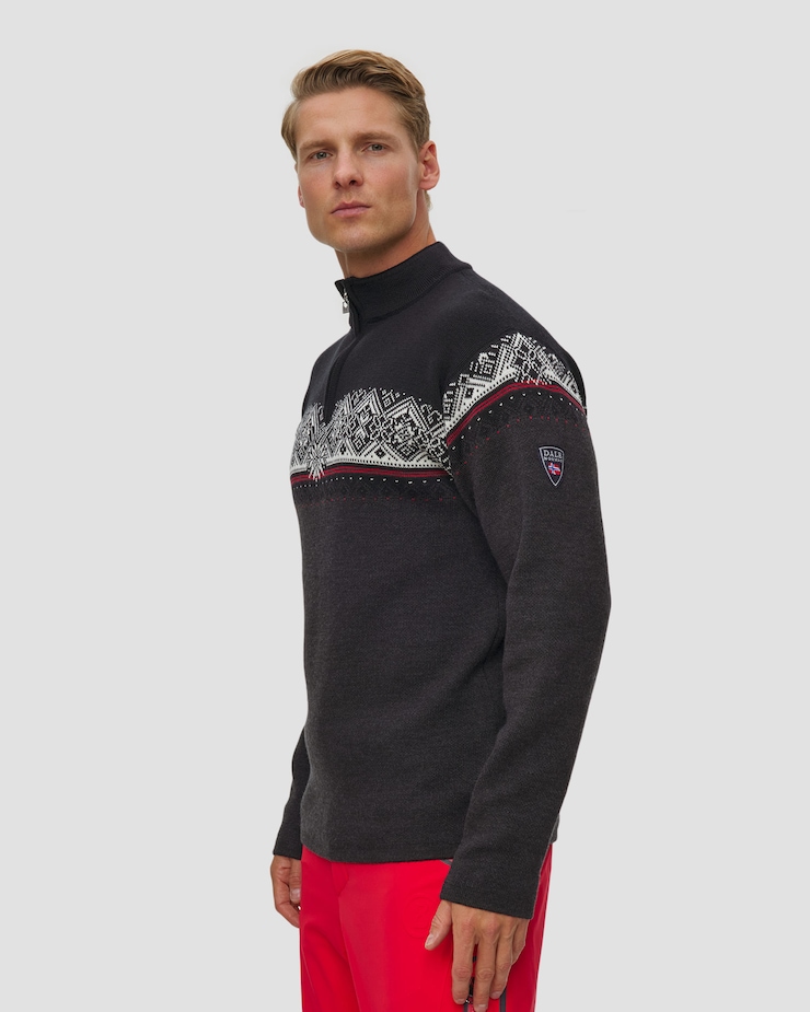 Męski sweter z wełny merino Moritz Dale of Norway