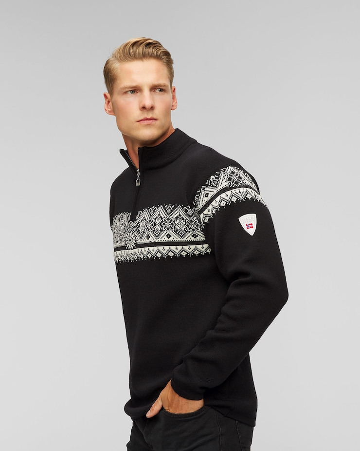 Męski sweter z wełny merino Moritz Dale of Norway