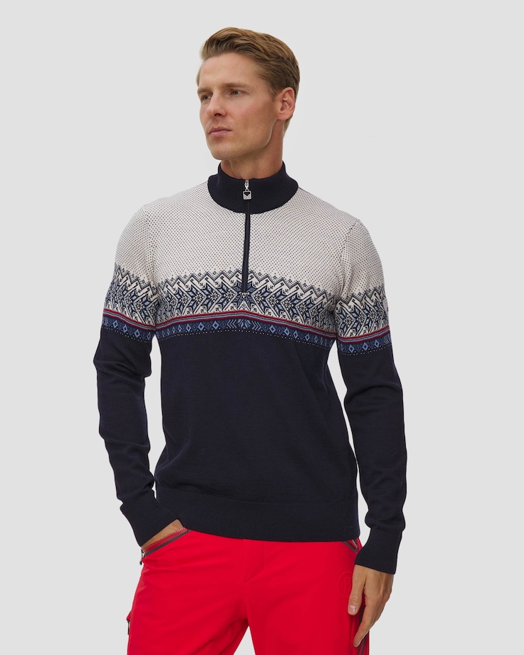 Męski sweter z wełny merino Hovden Dale of Norway