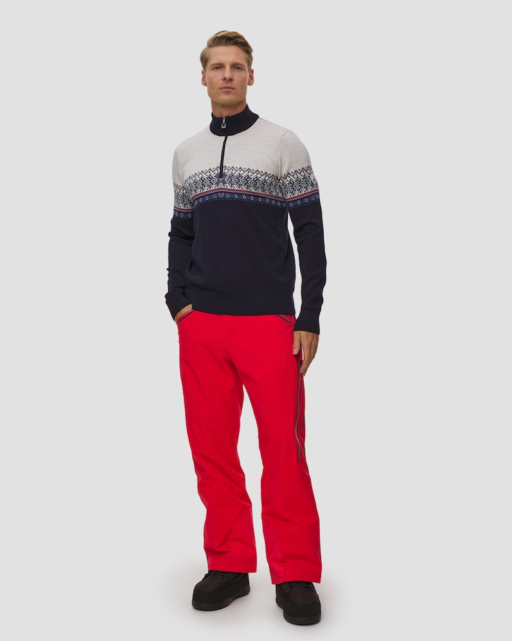 Męski sweter z wełny merino Hovden Dale of Norway