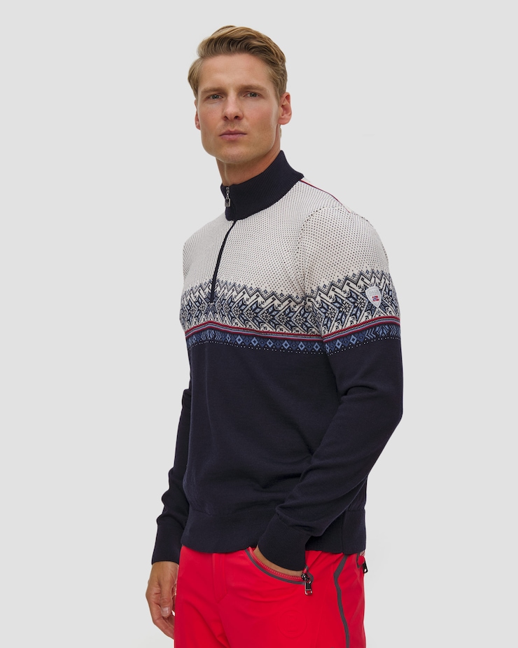 Męski sweter z wełny merino Hovden Dale of Norway