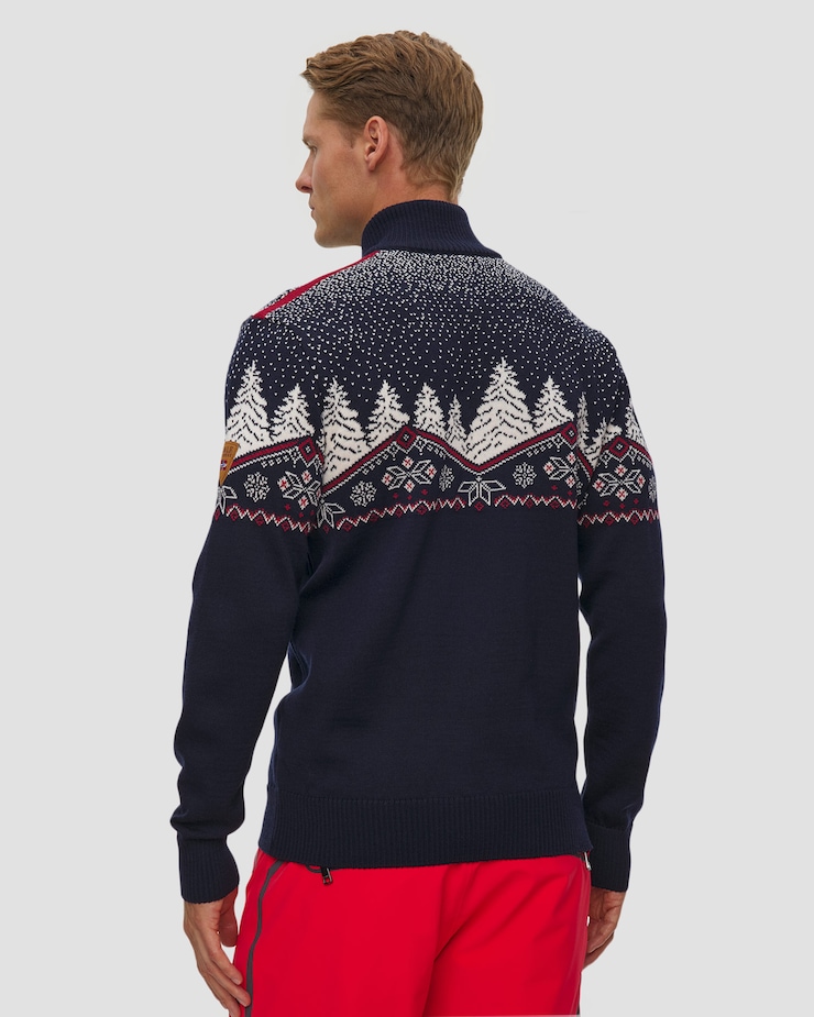 Dale of Norway Dale Christmas Herren-Pullover aus Merinowolle