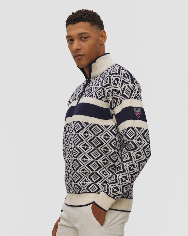 Męski sweter wełniany Team Norway Cortina 2026 Dale of Norway