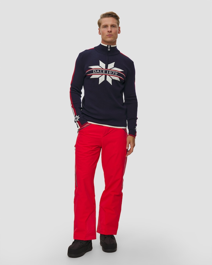 Dale of Norway Nåle Herren-Pullover aus Merinowolle