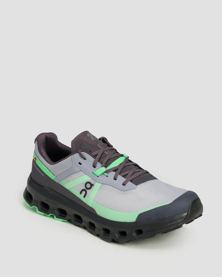 Scarpe da trail da uomo On Cloudvista 2, Colore/Disegno: Szary,Zielony,Czarny