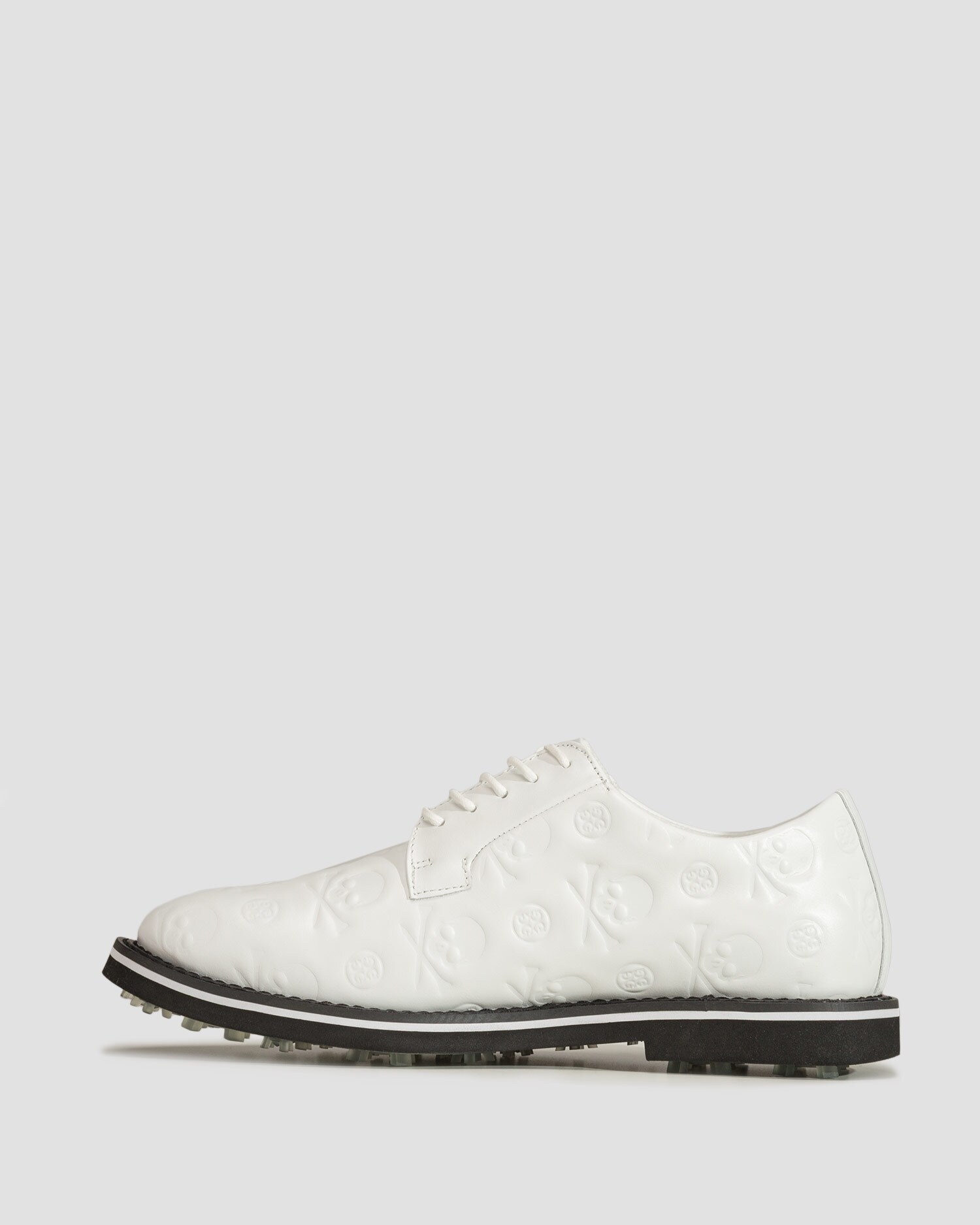 G/FORE White Men\'s Oxfords Debossed Gallivanter New Mens G/FORE GALLIVANTER CAMO SOLE GOLF SHOE G4MS22EF02-S  main image 2
