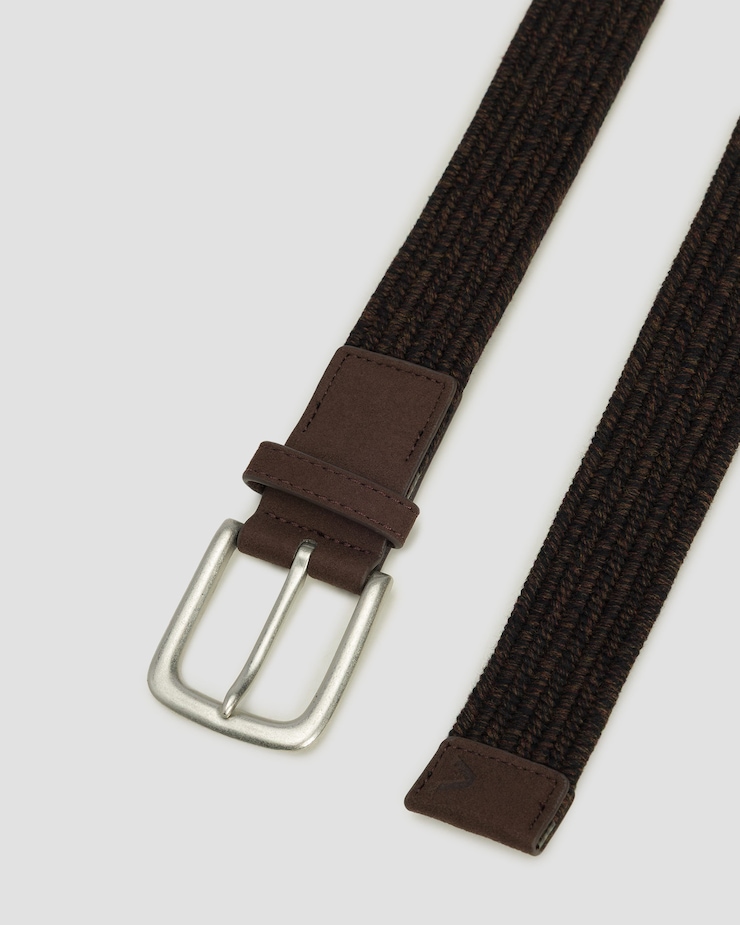 Ceinture tressée pour hommes Alberto Gürtel - Cotton Braided